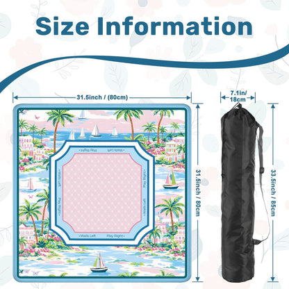 Palm Royale Mahjong Mat