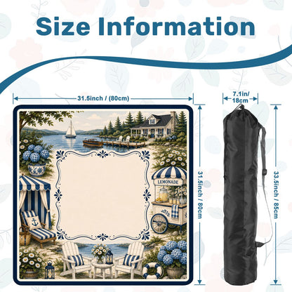 Lake House Mahjong Mat