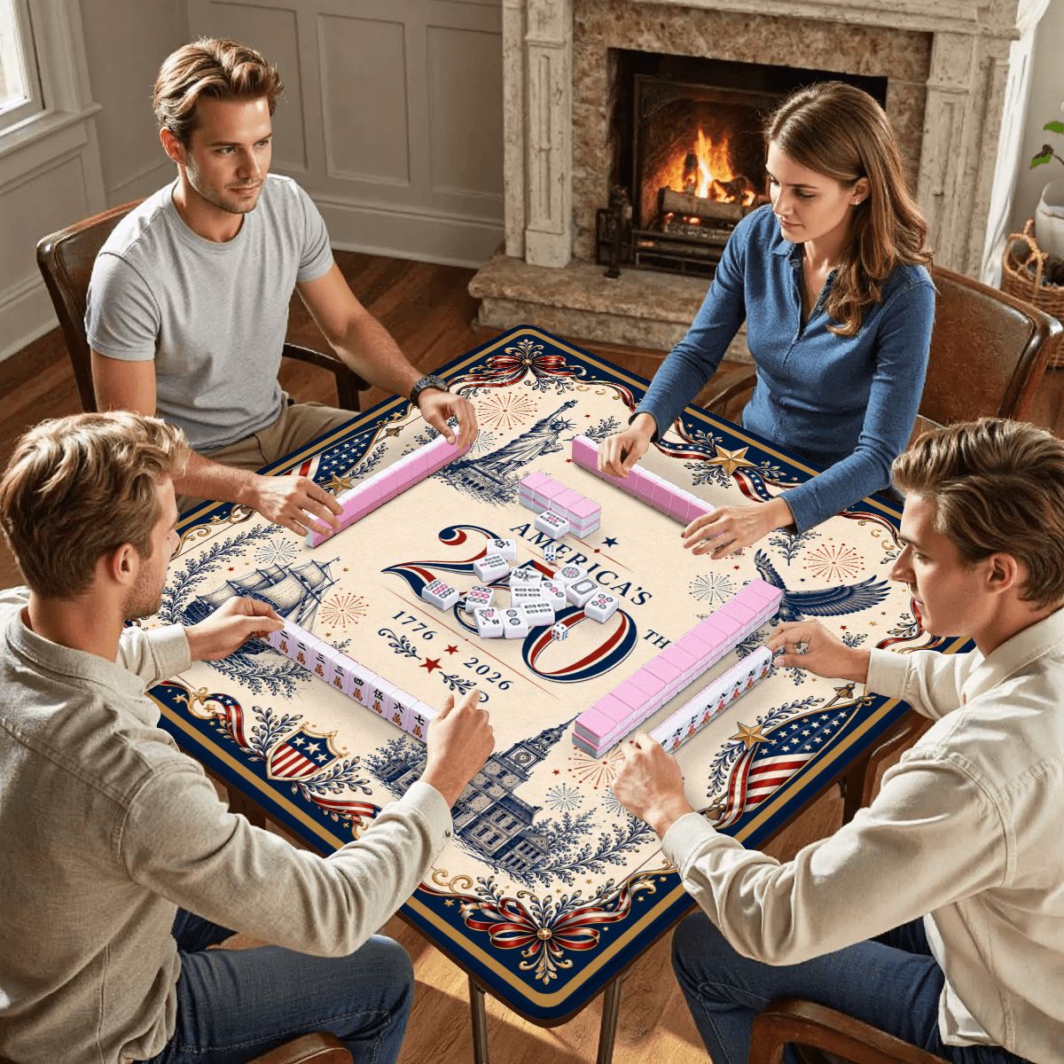 Liberty 250 Mahjong Mat