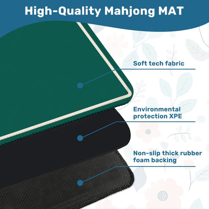 Emerald Society Mahjong Mat