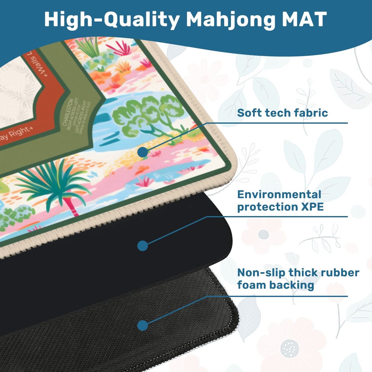 Agave Mirage Mahjong Mat