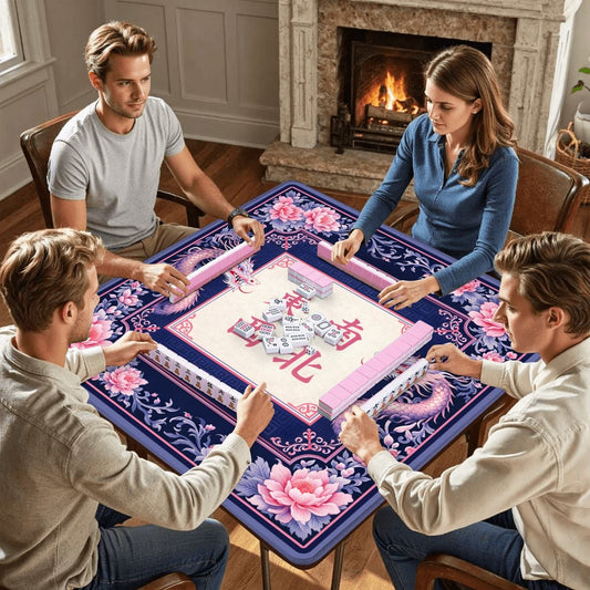 Imperial Dragon Mahjong Mat