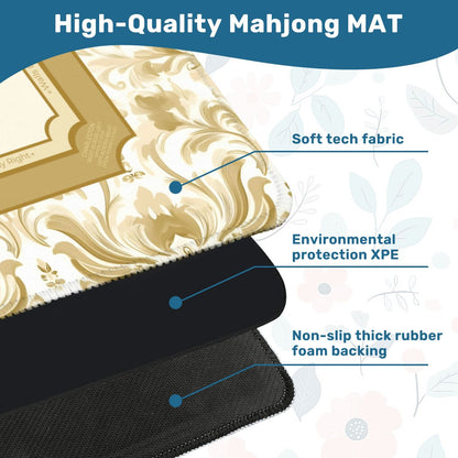 Champagne Conservatory Mahjong Mat