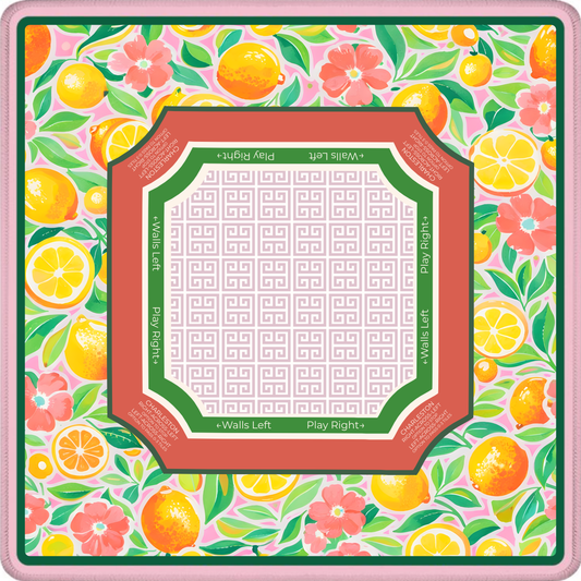 Citrus Veranda Mahjong Mat