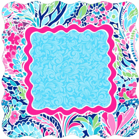 Electric Bloom Mahjong Mat