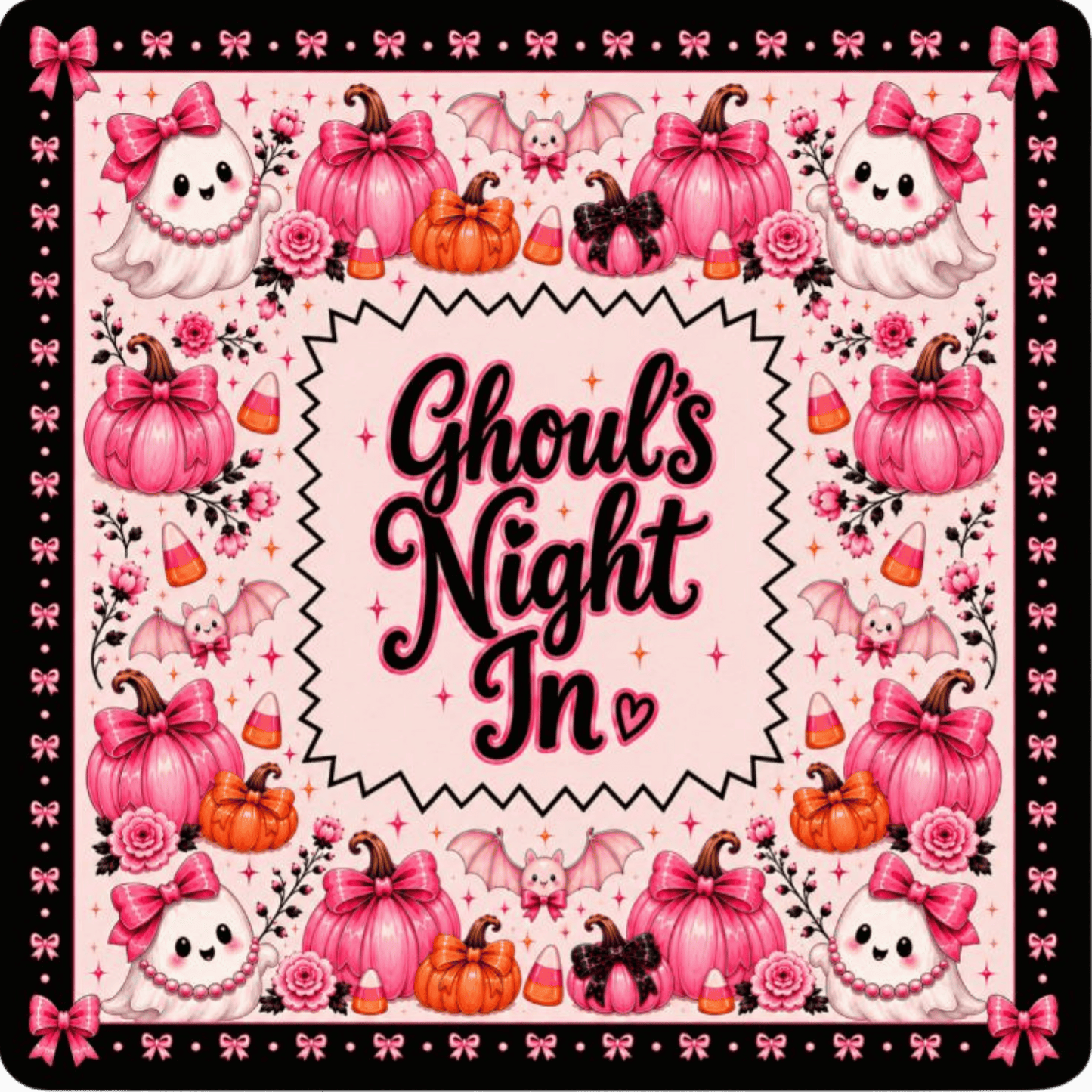 Ghoul's Night In Mahjong Mat