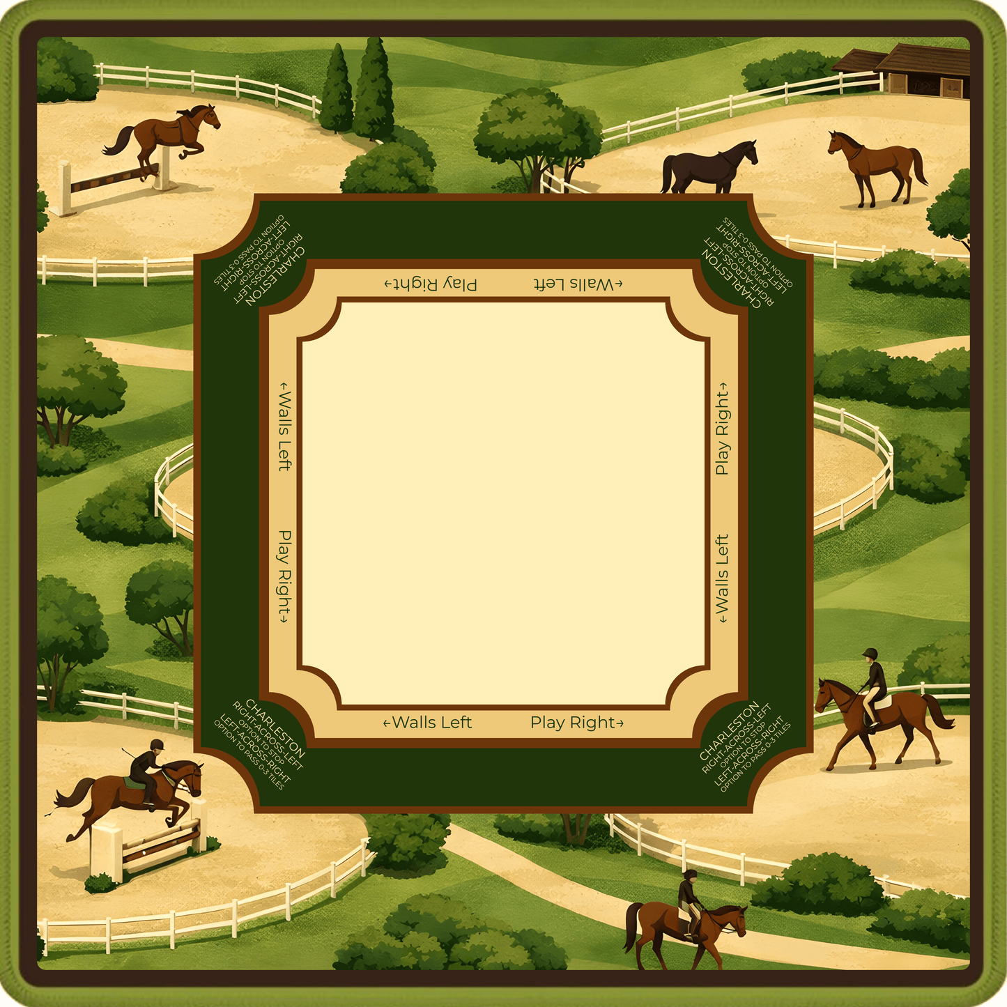 Grand Prix Estate Mahjong Mat