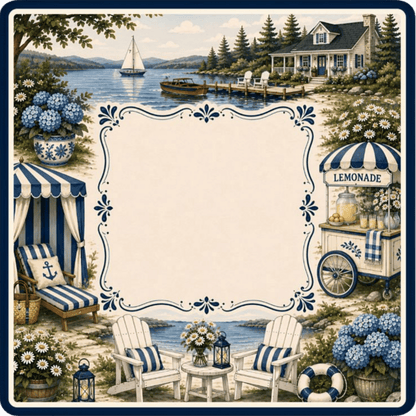 Lake House Mahjong Mat