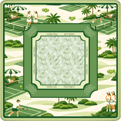Palm Court Tennis Club Mahjong Mat