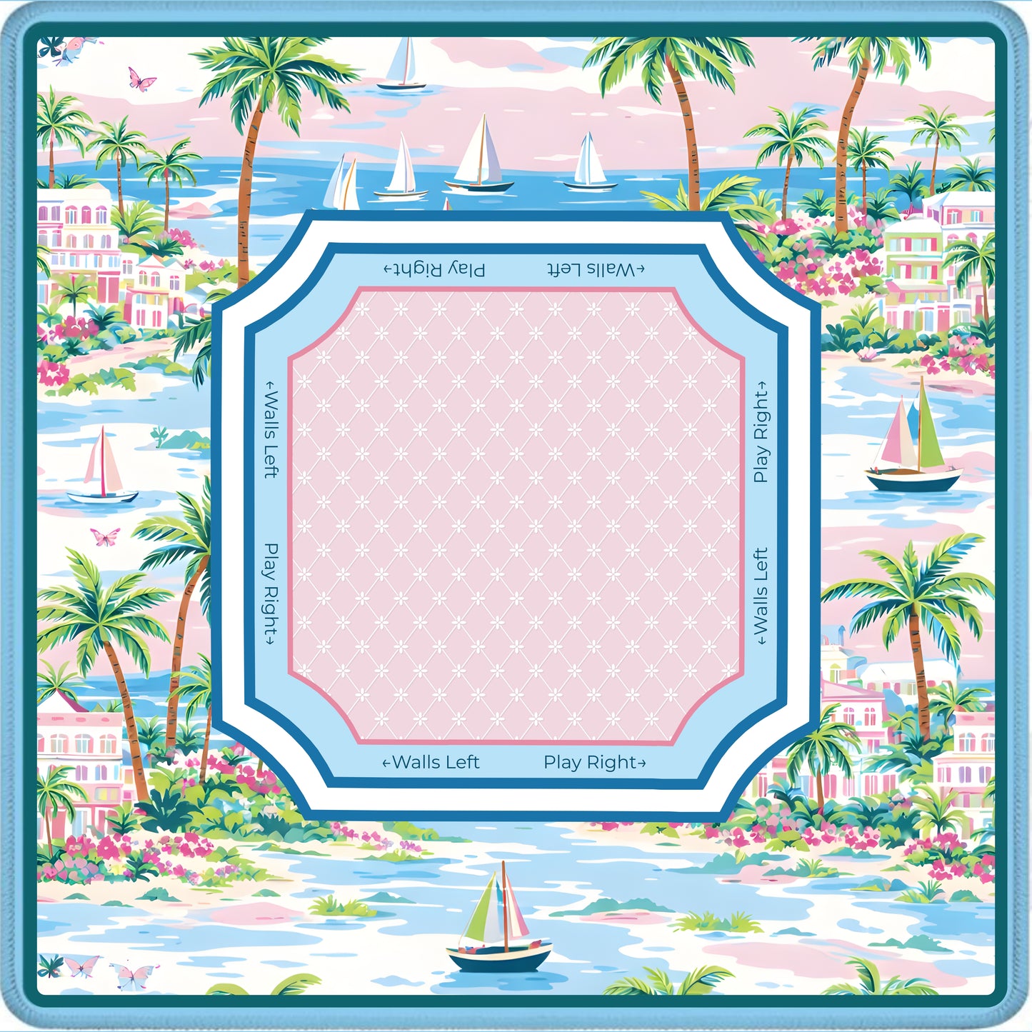Palm Royale Mahjong Mat