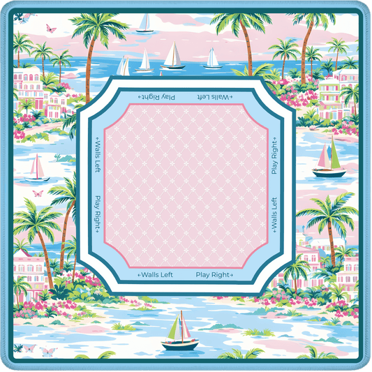 Palm Royale Mahjong Mat