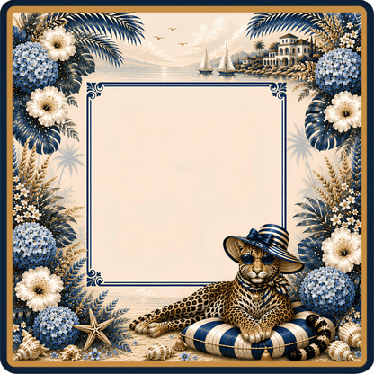 Riviera Leopard Mahjong Mat