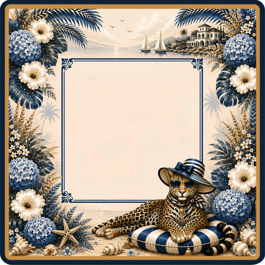 Riviera Leopard Mahjong Mat