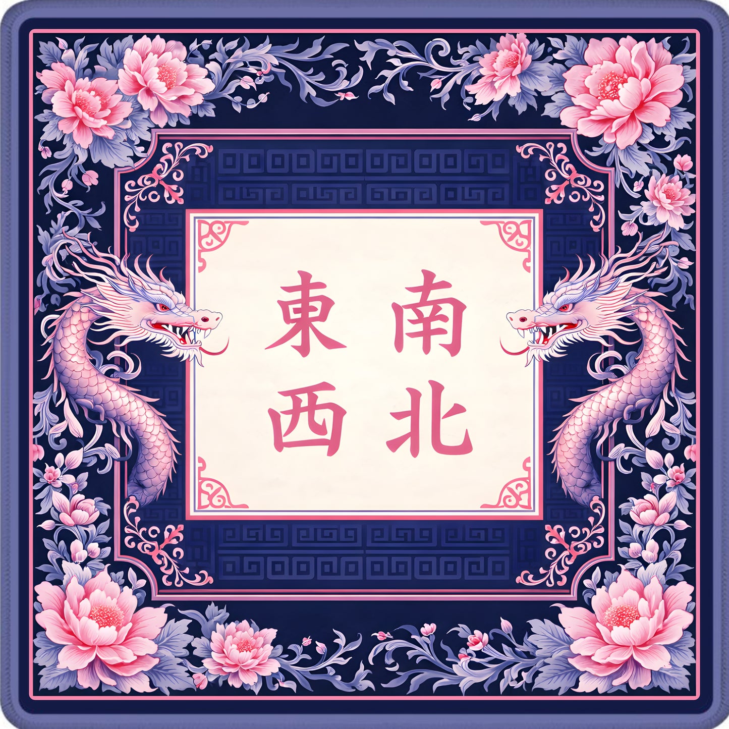 Silk Dragon Mahjong Mat