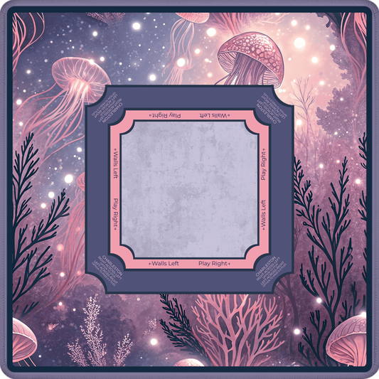 Twilight Bloom Mahjong Mat