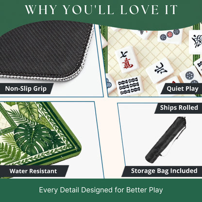 Palm Garden Tropical Mahjong Mat