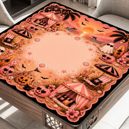 Palm Beach Summerween Mahjong Mat