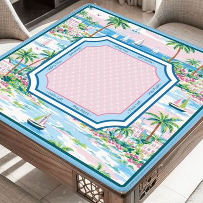 Palm Royale Mahjong Mat