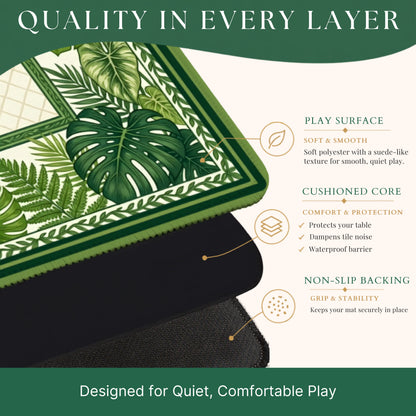 Palm Garden Tropical Mahjong Mat